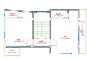 Floor Plan In Bangladesh 46 দুই রুমের বাড়ির নকশা