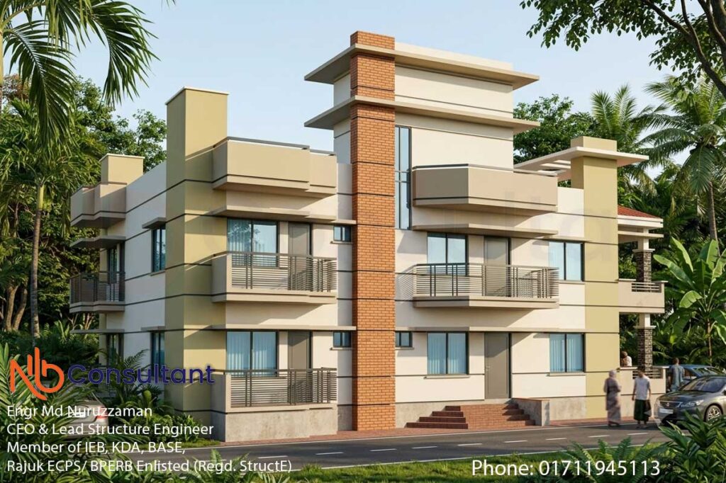 ৭ শতক জমি ডুপ্লেক্স বাড়ির ডিজাইন | Duplex Home Plan 2 ৭ শতক জমি ডুপ্লেক্স বাড়ির ডিজাইন thumbnil