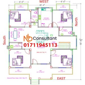 Floor Plan In Bangladesh 23 বাড়ি তৈরির প্লান বা নকশা