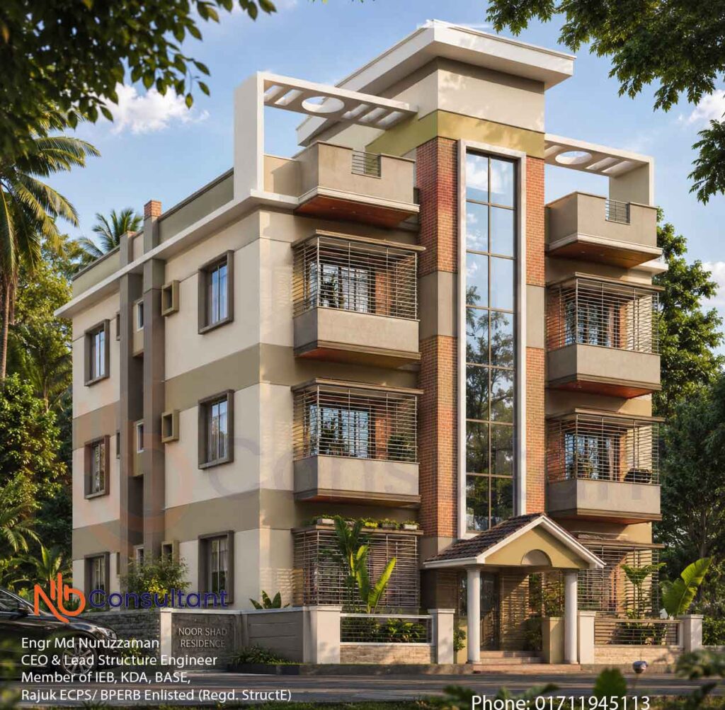 3 storey modern house designs and floor plans 1 3-storey-modern-house-designs-and-floor-plan Day view