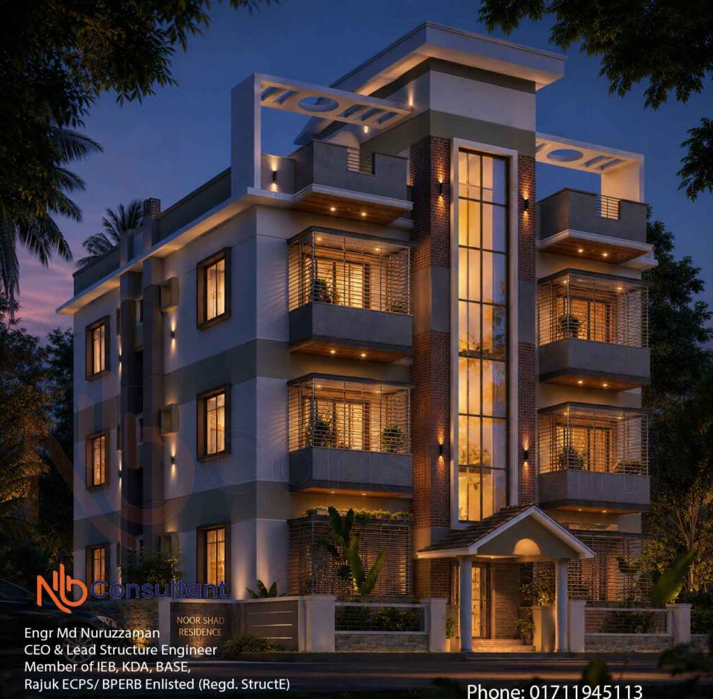 3 storey modern house designs and floor plans 2 3-storey-modern-house-designs-and-floor-plan Night view