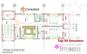 Floor Plan In Bangladesh 13 typical floor plan 7 storey modern house designs and floor plans free