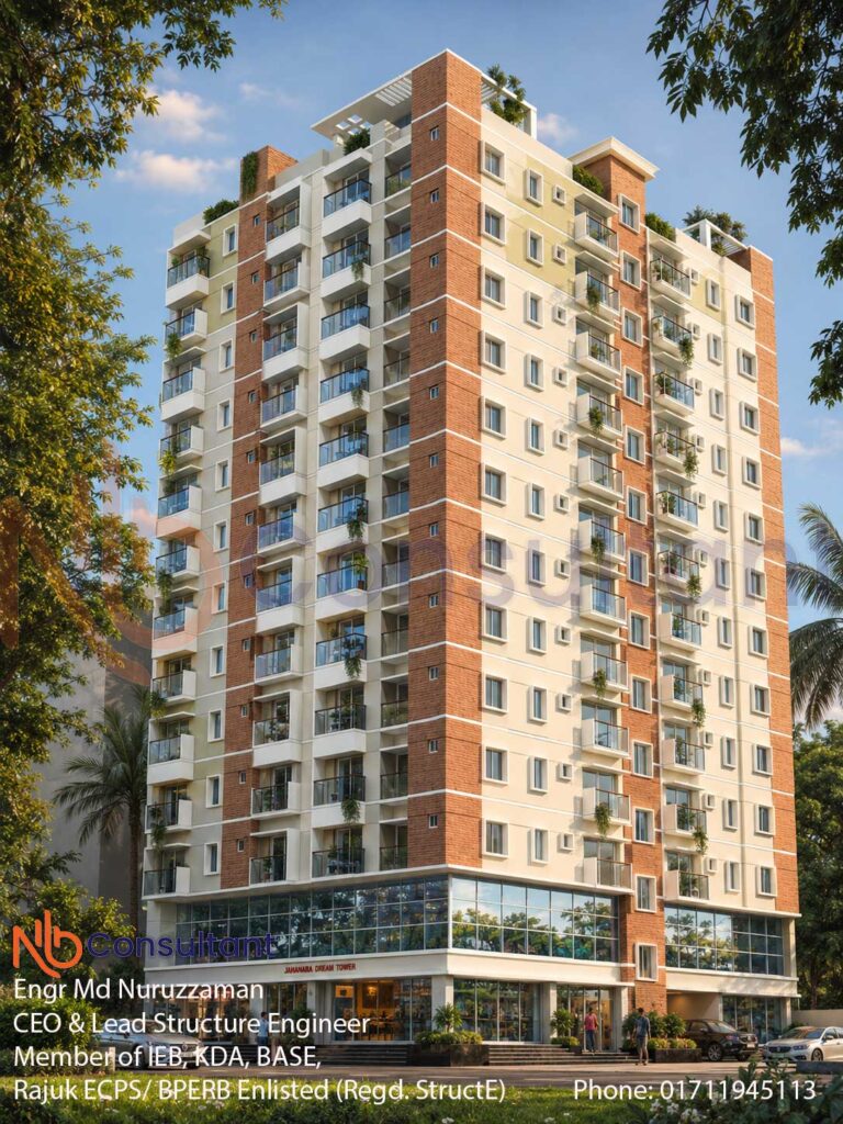 15 decimal land 12-storey building design with 3d View 1 15-decimal-land-12-storey-building-design-with-3d-View-Day style