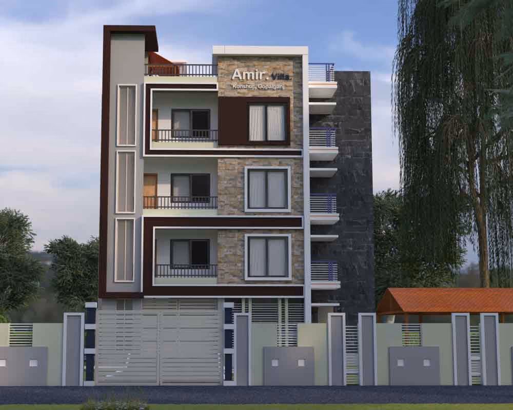 building front side