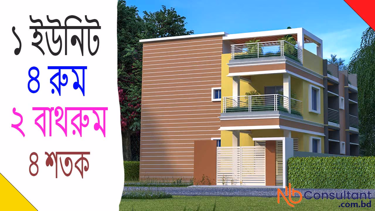 2 Story House Design 4 Bedroom 36 x- 36 feet with 3D ২ তলা বাড়ির-ডিজাইন-ও-ছবি ৩৬x৩৬ ফুট ৪ শতক জমি