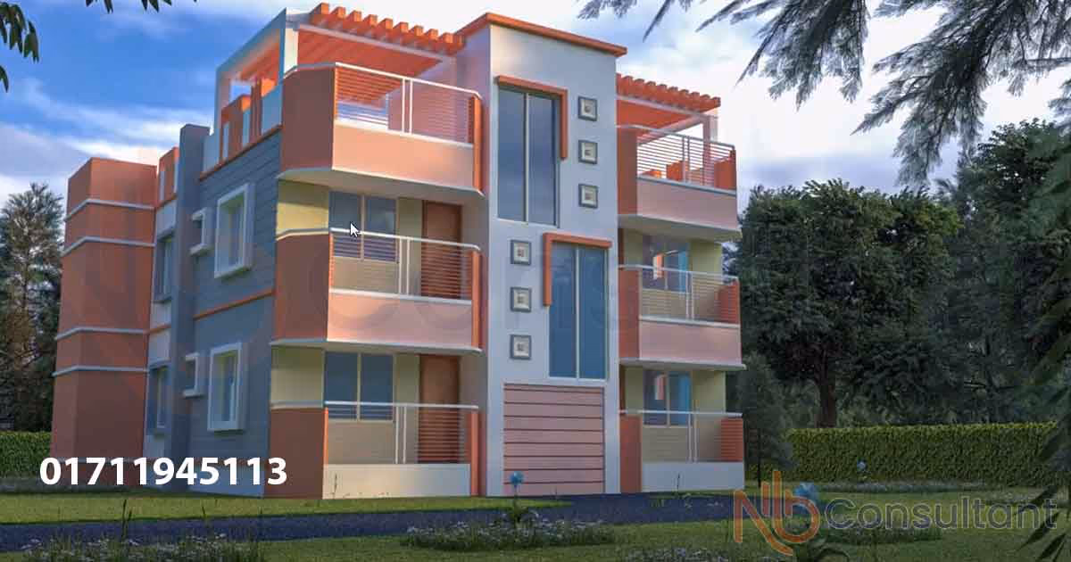 সুন্দর ৪ রুমের বাড়ির ডিজাইন, ২ তলা বাড়ির ডিজাইন