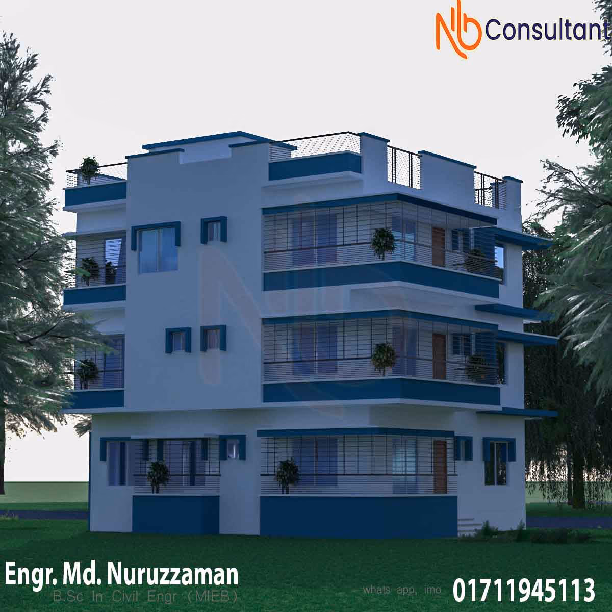 Triplex Building in BD