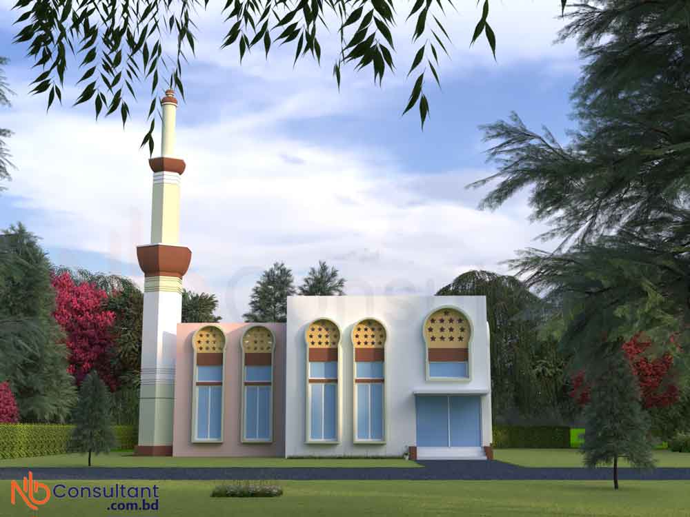 মসজিদের ডিজাইন টুঙ্গিপাড়া Mosque Design Tungipara - 2023